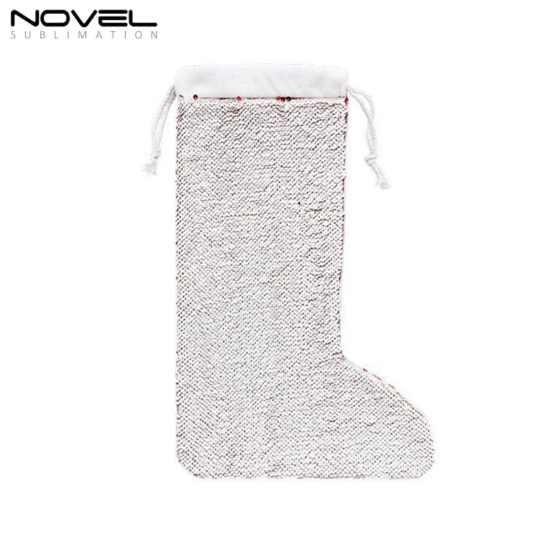 Popular Sell Customized Blank Heat Press Christmas Sock