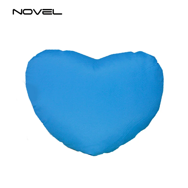 DIY Sublimation Blank Heart Pillow With Cover And Inner Core