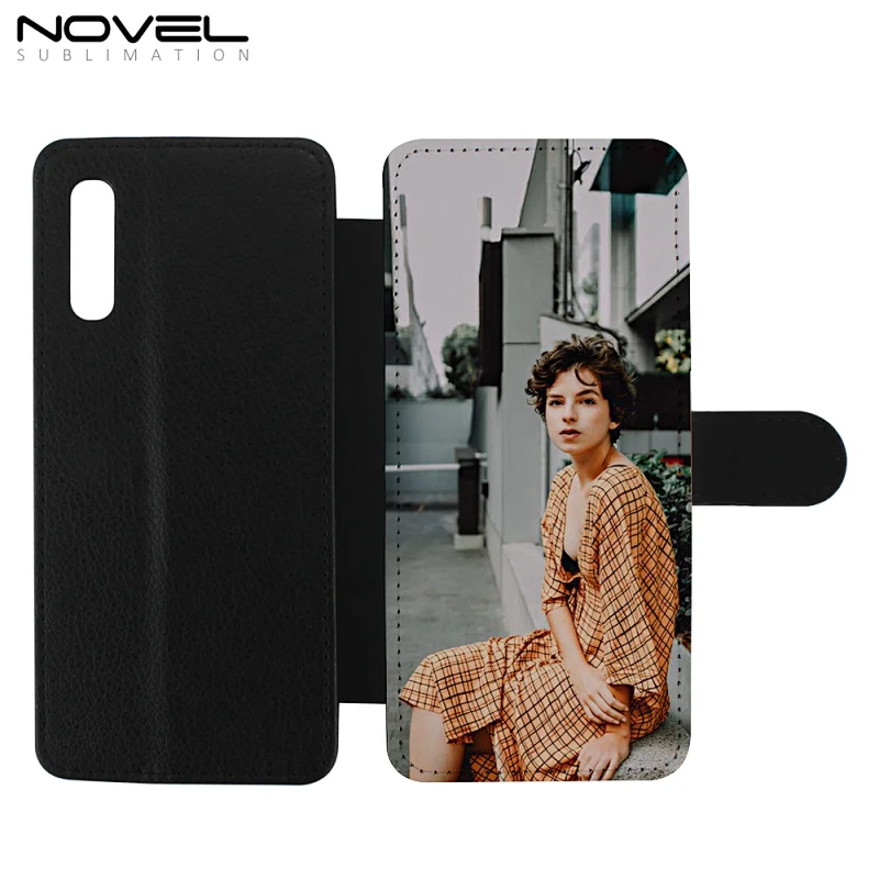 Custom Sublimation Wallet Blank Leather Phone Cover For Galaxy A50