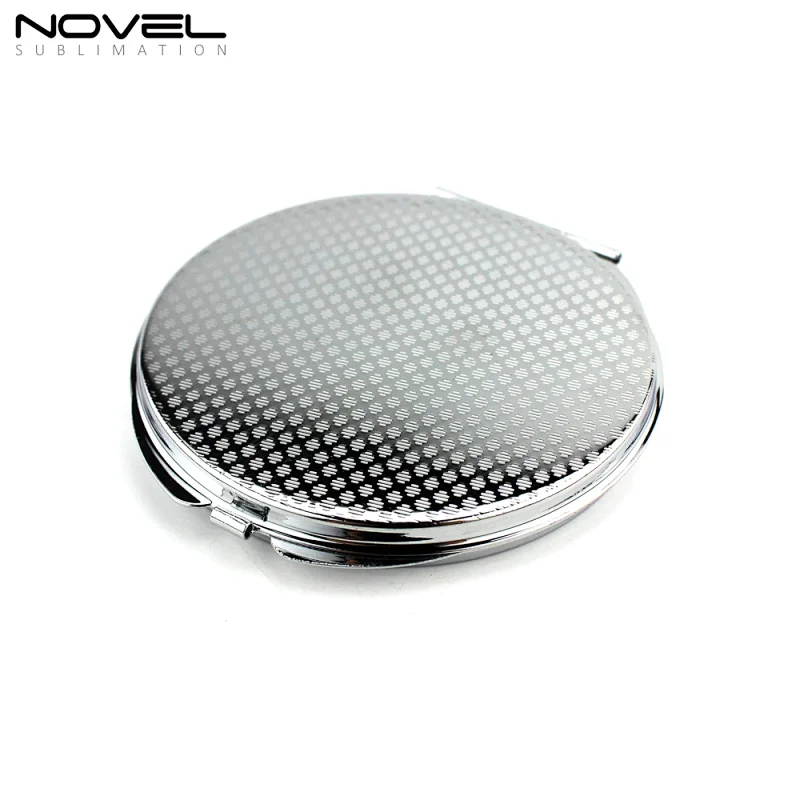 Sublimation Blank Metal Compact Mirror-Thin Round Shape