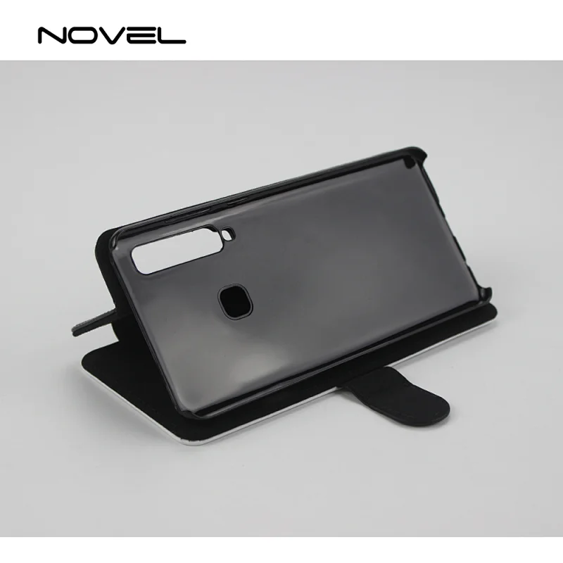 Sublimation Blank Flip Leather Mobile Phone Case For Galaxy A9 2019