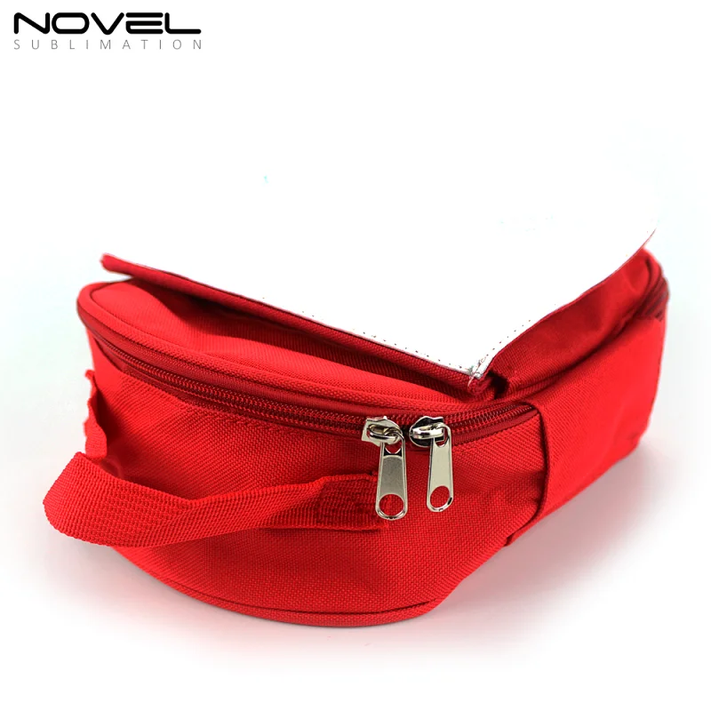 Polyester Sublimation Kids Lunch Bag Red