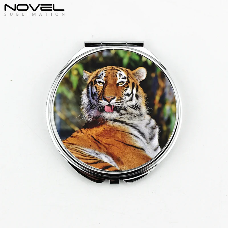 Sublimation Blank Metal Compact Mirror-Thin Round Shape