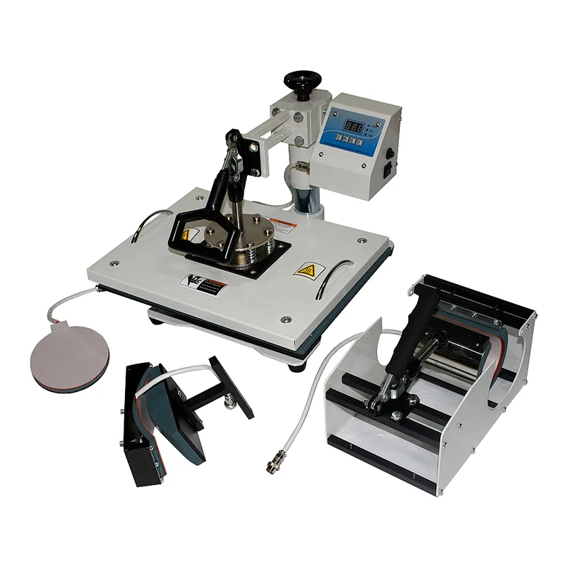 High quality digital 4in1 combo heat press machine,sublimation transfer machine