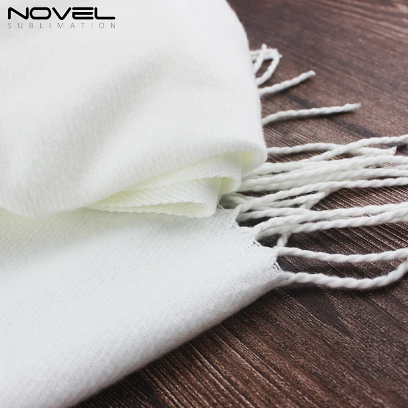 DIY White Plain Blank Scarf Personalized Shawl Tie Dye Gift Scarves