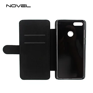 Subulimation Blank PU Leather Card Case Wallet For Huawei Y9 2018
