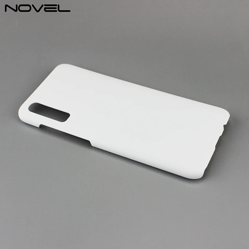 Custom Case For Galaxy A70 White Plastic 3D Sublimation Blank Cover