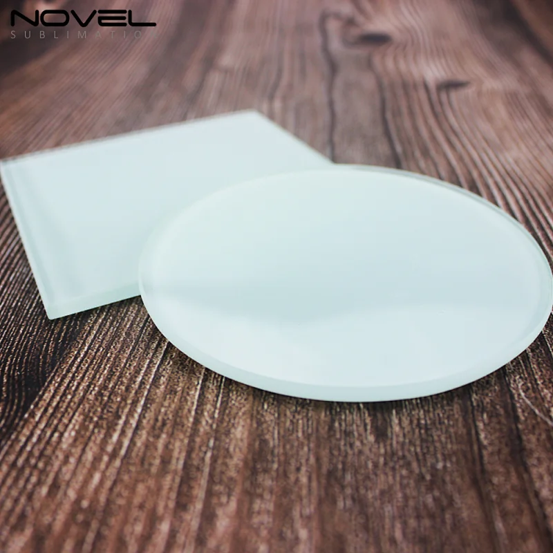Beautiful Blank Sublimation Glass Round Coaster