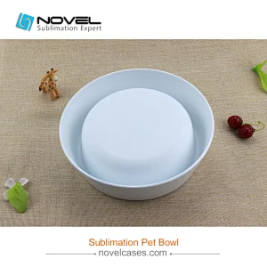 DIY Blank Sublimation Plastic Pet Bowl