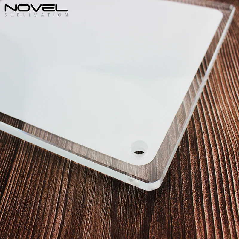 Sublimation white coating crystal glass photo frame