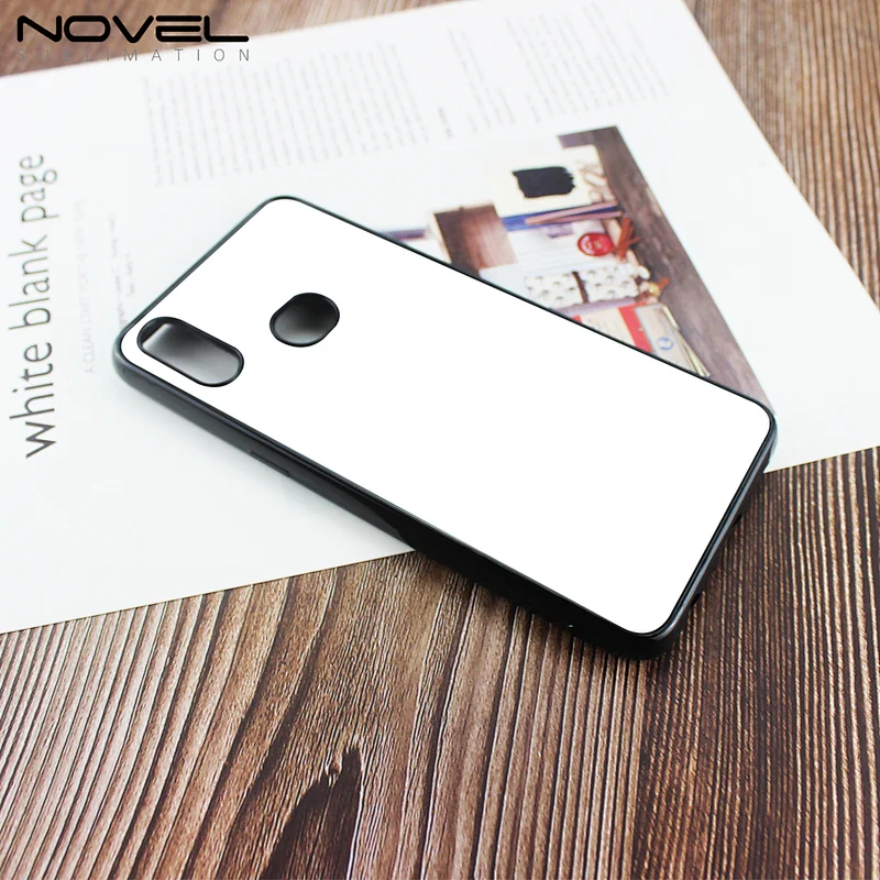 Blank Sublimation Cell Phone Case, full tpu + film insert for A10S