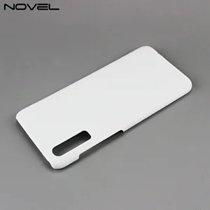 Custom Case For Galaxy A70 White Plastic 3D Sublimation Blank Cover
