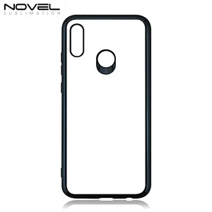 Apply for wireless charger sublimation TPU Soft Back cover with plastic film for P smart 2019 / Honor 10 Lite