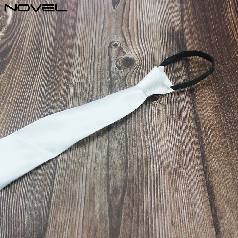 Sublimation Blank Polyester Zipper Necktie