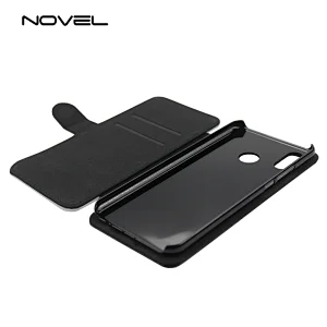 Personalized Sublimation Blank PU Flip Phone Wallet Stand For Huawei Nova 3