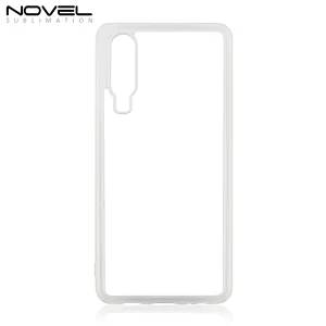High quality OEM custom case for HuaWei P30 tpu pc cell phone case blank sublimation hybrid cover
