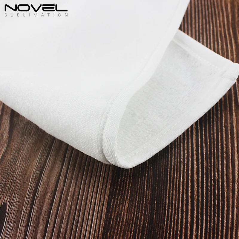 Home Hotel Towels Soft Hand Towels White Square Blank Towel Polyester Cotton Towel DIY Printing Sublimation Towel