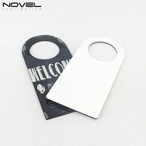 Custom Sublimation MDF Door Hanger One-sided Printed Door Hanger