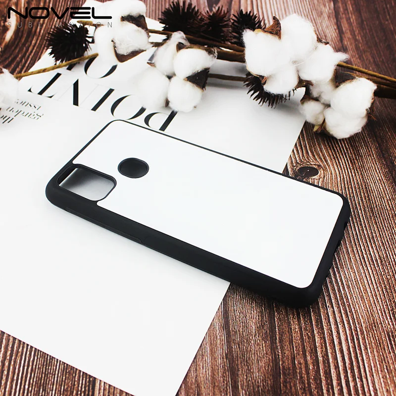 DIY Rubber Case 2D Sublimation Soft Silicone TPU+PC Blank Phone Housing For Samsung Galaxy M30s