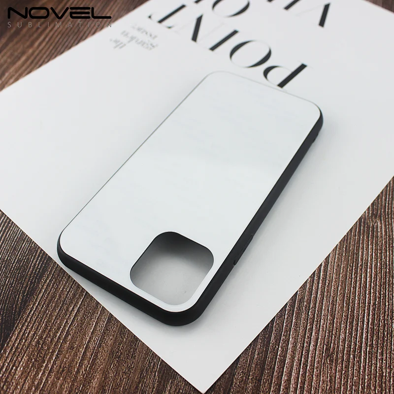 New Arrival Shock Absorption  Tempered Glass TPU Hybrid blank Case for iPhone 11 Pro 5.8