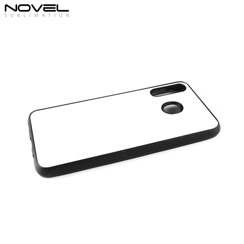 2D soft TPU Rubber Sublimation blank Phone Case For Samsung Galaxy M30 with metal sheet insert