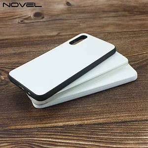 Factory sale 2D TPU sublimation cover phone case for Samsung Galaxy A50 with metal insert