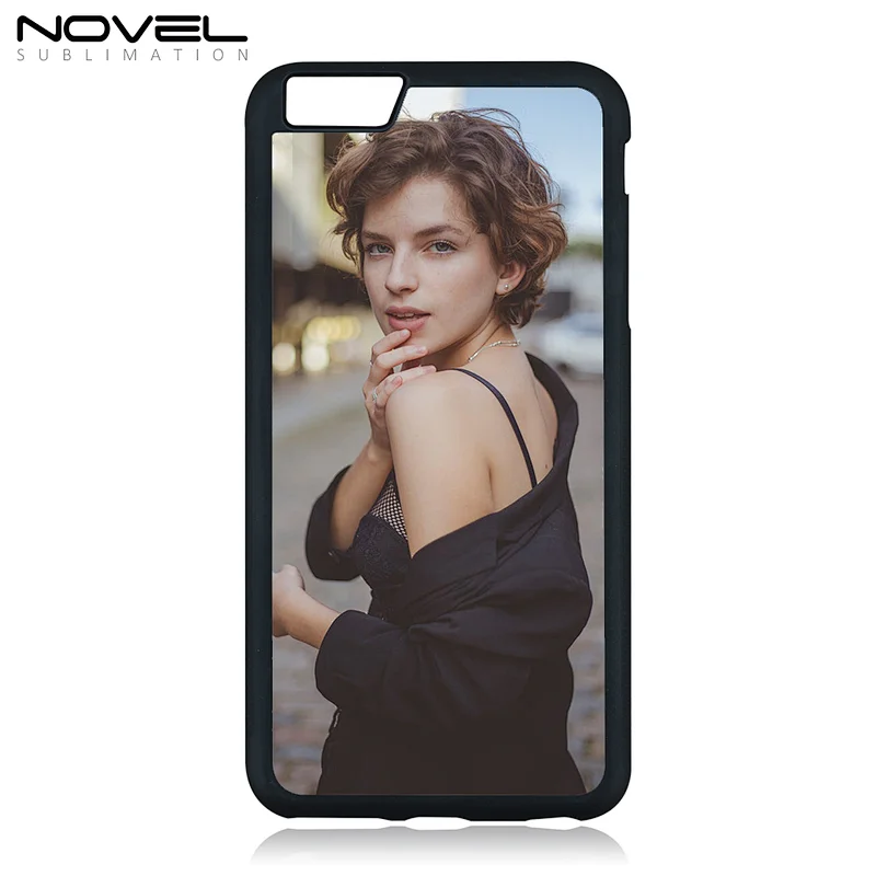 Personalized Sublimation 2D Soft Silicone Phone case cover for IP 6+