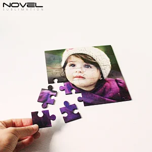 25 Pieces Square Sublimation MDF Jigsaw Puzzle