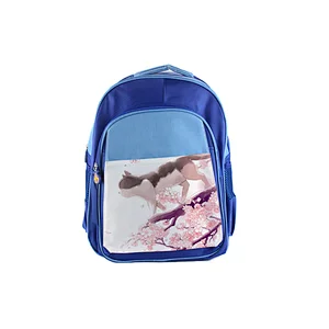 diy sublimation school backpack bag for kids , big size blank bag