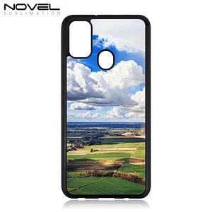 DIY Rubber Case 2D Sublimation Soft Silicone TPU+PC Blank Phone Housing For Samsung Galaxy M30s