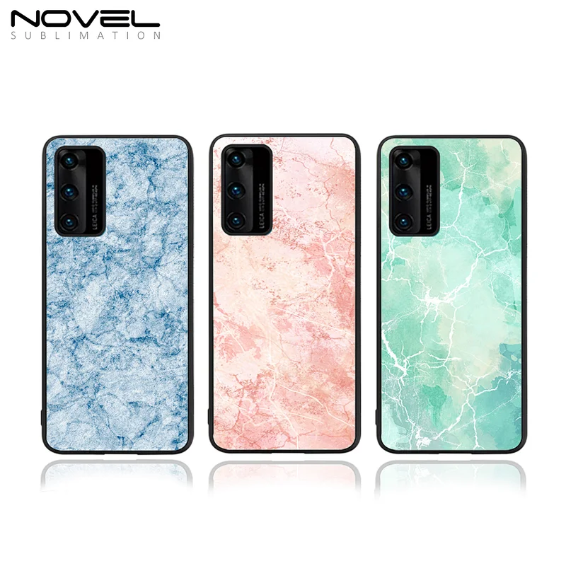 Custom Sublimation Blank Phone Cover 2D Silicone soft case for HW P40