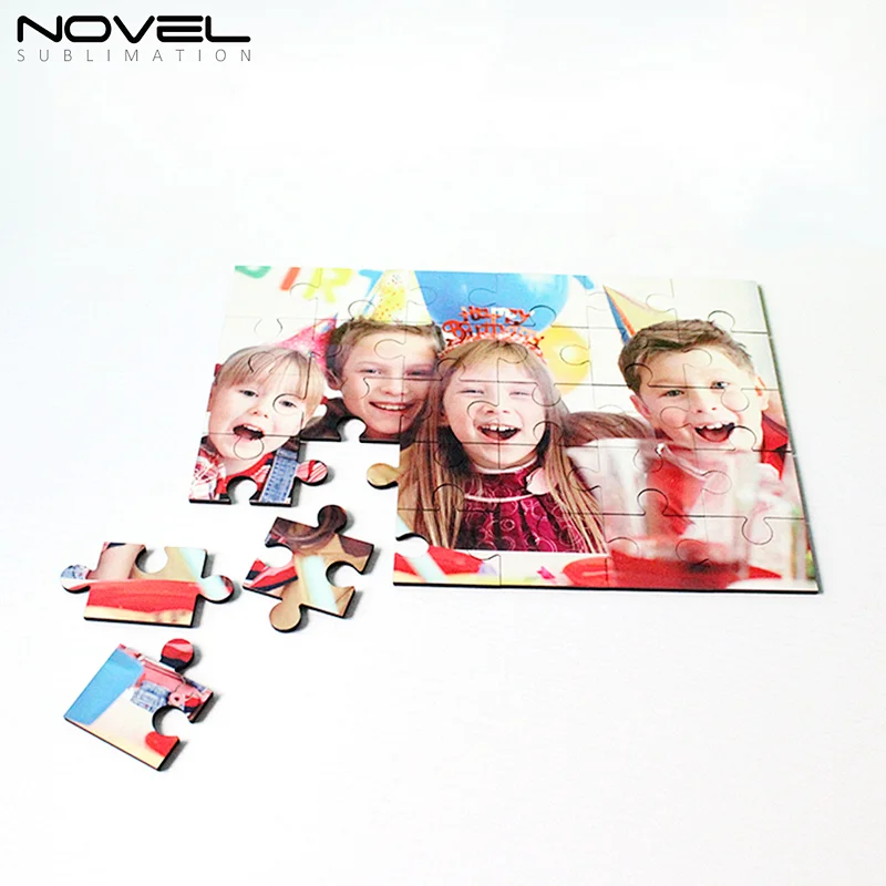 30 Pieces Rectangle MDF Jigsaw Puzzle