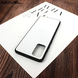 New arrival wireless charging function tempered glass insert sublimation TPU phone case for Samsung S20 Plus