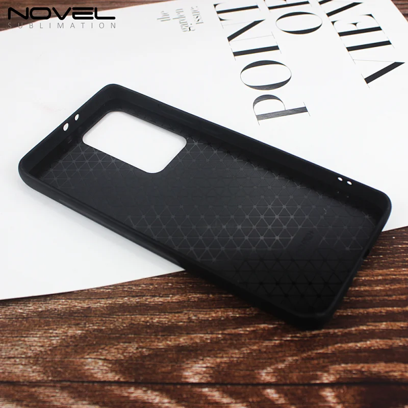 2020 new products custom design Tempered glass insert Sublimation Blank TPU phone case for HUAWEI P40 Pro