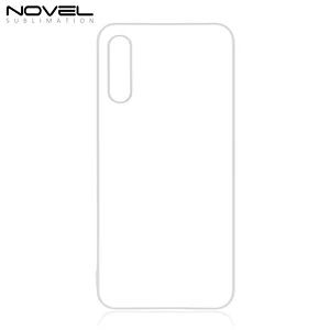 Factory sale 2D TPU sublimation cover phone case for Samsung Galaxy A50 with metal insert