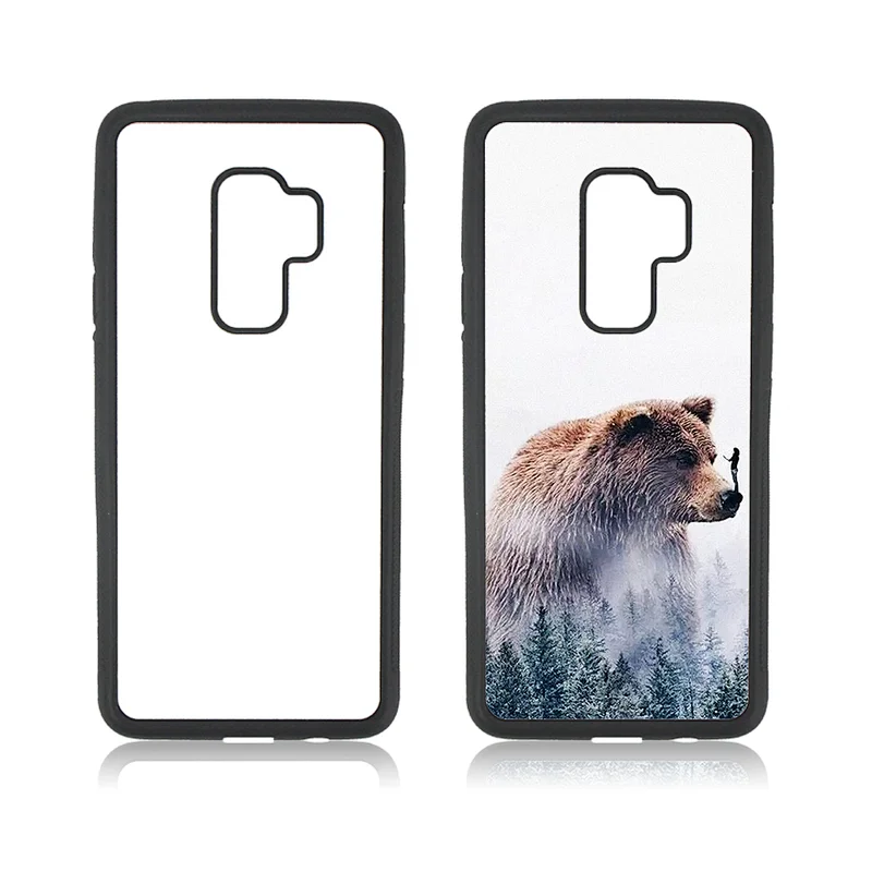For Galaxy S9 Plus Sublimation 2D Soft Rubber Blank Phone Case