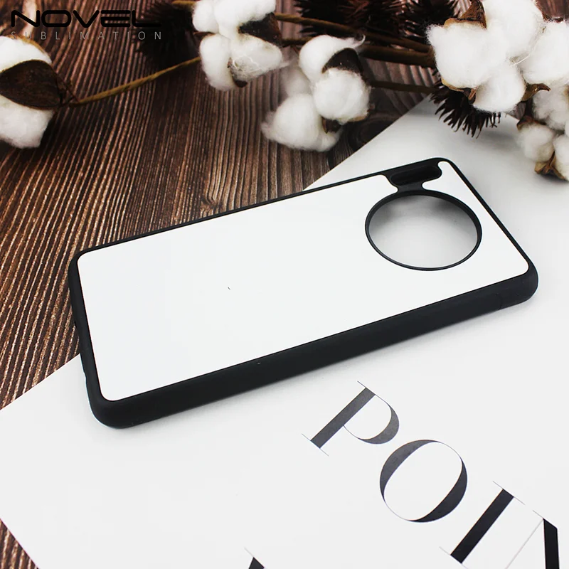 High quality 2D Sublimation TPU + PC White Clear Black Phone Case for HuaWei Mate 30