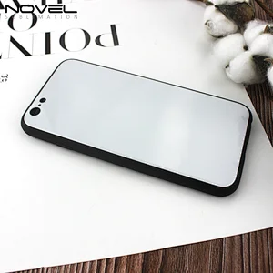 Tempered Glass Sublimation Phone Case Back Cover for IP 6/6S