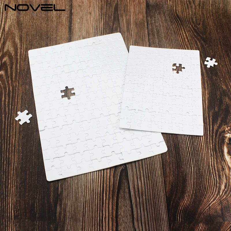 80 Pieces A5 size Custom Sublimation Blank Jigsaw Puzzle pieces to print