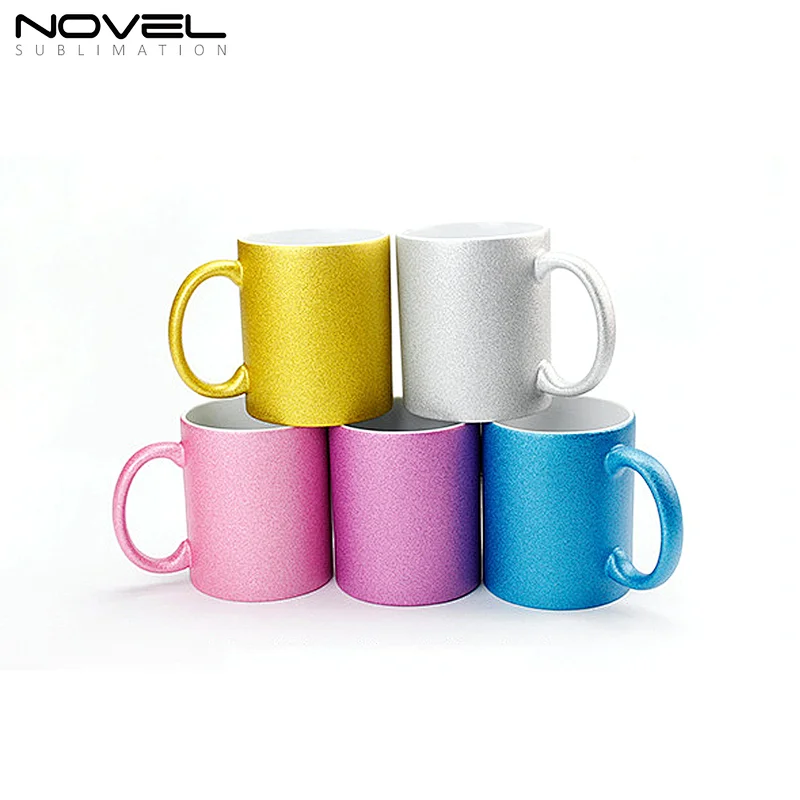 11OZ pearl electroplated colorful sublimation coffee mug