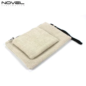New Sublimation Blank Linen Fashion Coin Purse Wallet Blank Dye Sublimation Heat Transfer