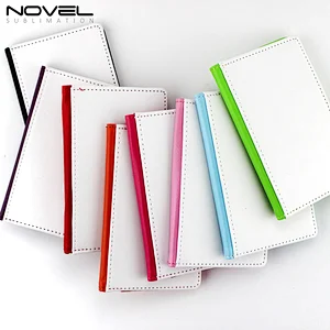 Different colors assorted Sublimation blank PU leather passport holders