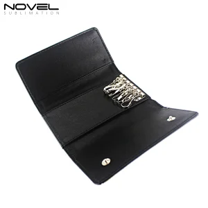 Popular Sublimation PU Leather Key Case Holder Wallet