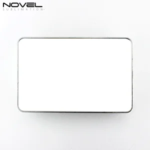 Crafts Use DIY Rectangular Blank White Sublimation Metal tin box