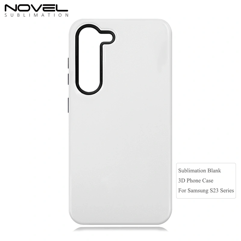 For Samsung  Series Heavy Duty case Phone Accessories Personalized 3D 2in1 Sublimation Phone case for Galaxy S23