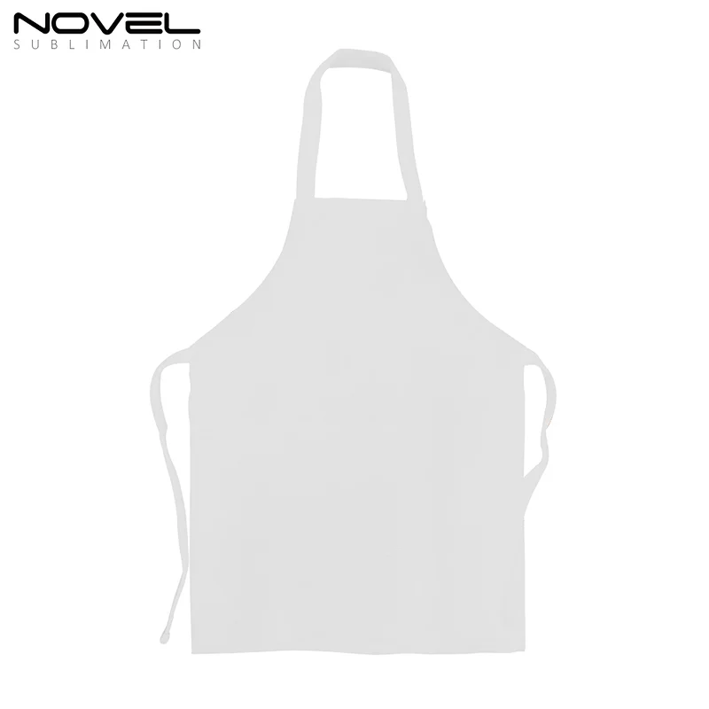 New arrival Blank Sublimation Linen Edgefold  Apron for Adult