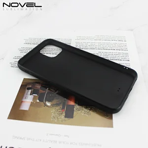 Blank Bamboo Sublimation Phone Case For IP 11 Pro with Wireless charging