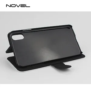 high quality stand-up pu leather wallet for IP XS Max
