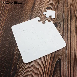 A4 Size DIY  Sublimation Blank Plastic Hard Board Polymer Jigsaw Puzzle