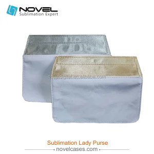 Fashional Sublimation Lady Wallet for women, Sublimation Lady Purse